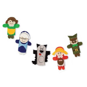 Lutke za prste – bajka Crvenkapica