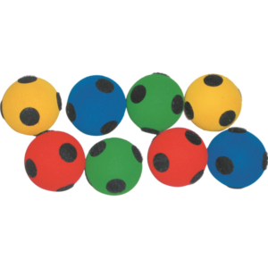 Spužvaste loptice sa čičkom, 8 kom