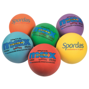 Šarene gumene lopte 21,6 cm, 6 kom